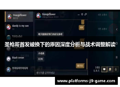 圣枪哥首发被换下的原因深度分析与战术调整解读 圣枪哥首发被换下的原因深度分析与战术调整解读